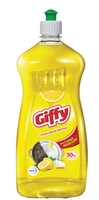 Giffy Tough Grease Removal Dishwash Gel (Lemon) 750 ml
