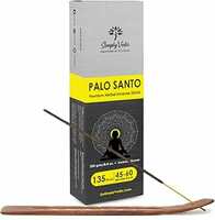 Simply Vedic Palo Santo Incense Sticks 250g – 135 Natural, Charcoal-Free Agarbatti + Holder At Just Rs.299