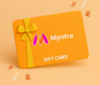 Upto 26% off on Myntra, Lenskart Gift Voucher (once per timesprime user)
