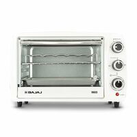 Bajaj 1603 16 Liters Oven Toast Grill (OTG) | 1200 Watt | Cool Touch Handles | Grill, Bake & Roast | White