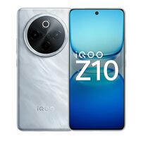 iQOO Z10 5G (Silver, 8GB RAM, 128GB Stroage) | India's Biggest Ever 7300 mAh Battery 