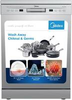 Midea TORRINO WQP12-5201F Free Standing 13 Place Settings Dishwasher