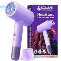 Bombae Ionic Hair Dryer | 1600 Watts | Cool Air Setting | Cool Shot 

