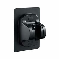 Black Shower Head Holder for Bathroom | Health Faucet Holder for Toilet (Pack of 1)