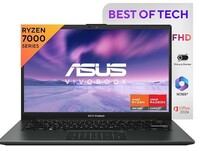 ASUS Vivobook Go 14, AMD Ryzen 3 7320U,Thin & Light (AMD Radeon iGPU/8GB RAM/512GB SSD/FHD/14/60Hz/42WHrs/Windows 11/M365 Basic (1Year)*/Office Home 2024/Mixed Black/1.38 kg) E1404FA-NK3325WS