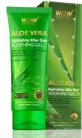 WOW SKIN SCIENCE Aloe Vera Hydrating After Sun Soothing Gel - 100 mL - Tube  (100 ml) for 58 