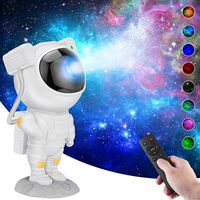 Desidiya Astronaut Light Projector – 360° Galaxy Star Projector (Corded Electric)
