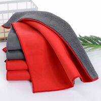 Microfiber Cleaning Cloths Pack of 3 (30x40cm, 500 GSM) Lint-Free, Ultra Absorbent