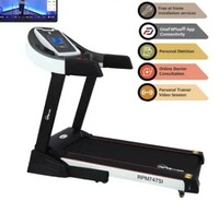 RPM Fitness by Cultsport by cult RPM747SI 3.5 HP Peak Power Multifunctional | 18 Level Auto-Inclination Treadmill (Max Weight:110 kg)