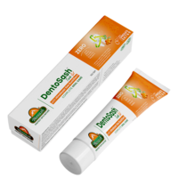Biosash Dentosash Toothgel with Himalayan Sea Buckthorn | Herbal Natural Tooth Gel for Fresh Breath, Strong Gums, Cavity Protection, Whitening, Sensitivity & Complete Oral Hygiene Care