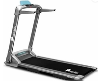 Powermax Fitness UrbanTrek TD-M4 - (2.0HP) 100% Pre-Installed, Flat Surface, Motorized Compact Treadmill with Android & iOS App Treadmill (Max Weight:100 kg) (Location Specific)