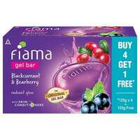 Fiama Blackcurrent and Bearberry Gel Bar Soap 5 pcs (125 g each) and more soaps