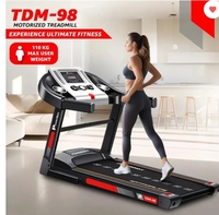 Powermax Fitness TDM-98 (4HP Peak) Foldable Home Use Treadmill (Max Weight:110 kg ) (LOCATION SPECIFIC)