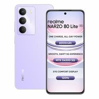 Realme Narzo 80 Lite Smartphone | Sale is Live!