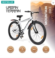 Urban Terrain Galaxy High Performance MTB Cycles For Men With Complete Accessories 26 T (inch) Road Cycle  (Single Speed, White, Rigid)