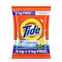 Tide Plus Double Power Detergent Washing Powder Lemon & Mint 6kg + 2kg FREE 