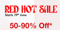 Ajio Red Hot sale - Upto 90% off on Fashion, Home Decor & more