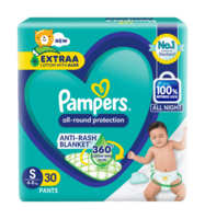 Pampers (S, 30 pieces) 