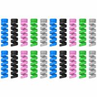 Gizga Cable Protector (20-Pack, Multi-Color) – Silicone Cord Saver for Chargers & Earphones At Just Rs.83