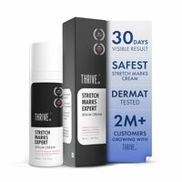 ThriveCo Stretch Marks Expert Serum Cream | For New (red) & Old (white) Stretch Marks Removal & Skin Hydration 30ml