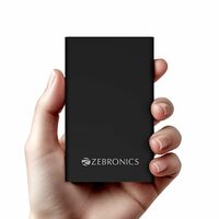 ZEBRONICS EnergiTank 10MR1, Metal Power Bank, 10000 mAh, 22.5W Super Fast Charging PD 3.0 (PPS)