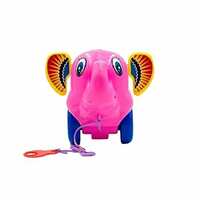 Toybharat My Dancing Jumbo |Multicolour | Travel Toys | Pull Along Toy

