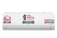 LG AI Convertible 6-in-1 Cooling (2024 Model) 1.5 Ton 3 Star Split Dual Inverter HD  AC - White  (TS-Q18JNXE3, Copper Condenser)