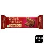 Sunfeast Dark Fantasy Bourbon a Classic Biscuit Made with Real Chocolate 111.6 g
