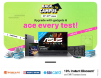 Back To Campus Sale Electronics & Accessories Upto 80% Off + 10% off on Bank Credit Cards 