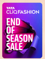 Tatacliq End of season sale up to 85% off + UP TO  12 % Special coupon + Up to 15% bank offers