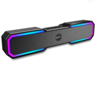 PTron Fusion RB with 18W Stereo Sound, Dual Drivers, RGB Lights & 6hrs Playback 18 W Bluetooth Soundbar
