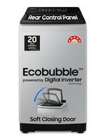 Samsung 8 kg, 5 star, Eco Bubble Tech, Digital Inverter Motor, Soft Closing Door, Fully-Automatic Top Load Washing Machine