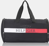TOMMY HILFIGER  27 L Gym Duffel Bag - Insignia - Black