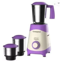 Crompton Class 1 500 W Mixer Grinder  (ACGM-NIGELA500W3J | 3 Jars | Purple)