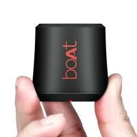 boAt Stone Uno, 3W Signature Sound, 6HRS Battery, TWS Feature, Bluetooth v5.4 & Type-C Interface, Bluetooth Speaker, Wireless Speaker, Portable Speaker(Raging Black)