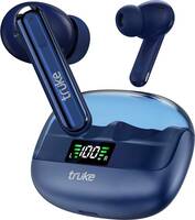 truke Buds Vibe with 35dB ANC, 4Mic ENC, 13mm Speaker, 48H Playtime, 40ms Low Latency Bluetooth  (Blue, True Wireless)