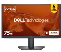 DELL 54.61 cm (21.5 inch) Full HD LED Backlit VA Panel with 250 Nits Brightness, Contrast Ratio 3000:1, HDMI & VGA, Tilt adjustment Monitor (SE2222H/SE2225H)  (Response Time: 5 ms, 75 Hz Refresh Rate)