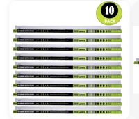 Buy Orient Elina 20 Watt Slim LED Square Batten - Cool Daylight (6500K) | 2000 Lumens | HPF Driver | BIS Certified (Pack of 10) 