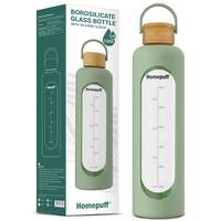 Homepuff 1L Glass Water Bottle – Eco & Leakproof At Just Rs.849