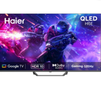 Haier H6E 164 cm (65 inch) QLED Ultra HD (4K) Smart Google TV 2025 Edition (65H6E)