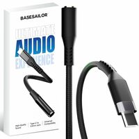 Basesailor Type-C to 3.5mm Audio Jack Connector/Adapter