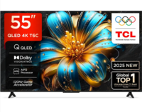TCL T6C 139 cm (55 inch) QLED Ultra HD (4K) Smart Google TV 2025 Edition 55T6C