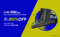 boAt World Music Day Sale : Upto 80% off + Extra 5% off