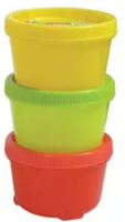 Aristo Swift Plastic Storage Container 300ml - Set Of 3 