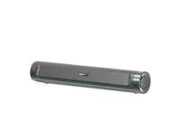  amazon basics SB20R 20W Bluetooth Soundbar with 3600 mAh Battery | 2X Bass | Up to 10 hrs of Playback | Blue LED Lights | Bluetooth 5.3, Aux & USB Connectivity (Black) 