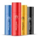 The Man Company Privilege Deodorants for Men, 150ml each (Pack of 4) 