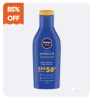 Instamart NIVEA SUN Protect and Moisture SPF 50 Sunscreen [location specific]