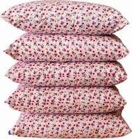 LUXURY Polyester Fibre Solid Sleeping Pillow Pack of 5 