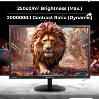 Zebronics 22 inch hd+ led backlit va panel with dual hdmi and vga(apply 40 supercoins for 150 discount)