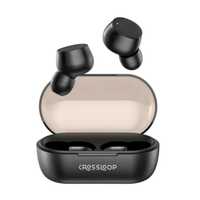 Crossloop - Bliss Podz True Wireless Earbuds with Mic (Black)